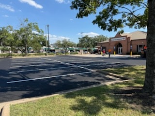 Retail Parking Lot Striping