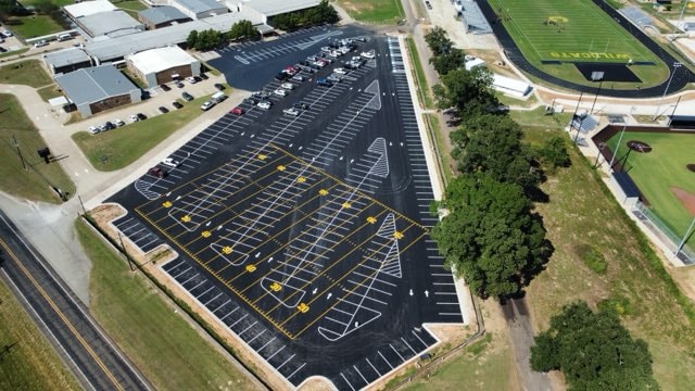 School Parking Lot